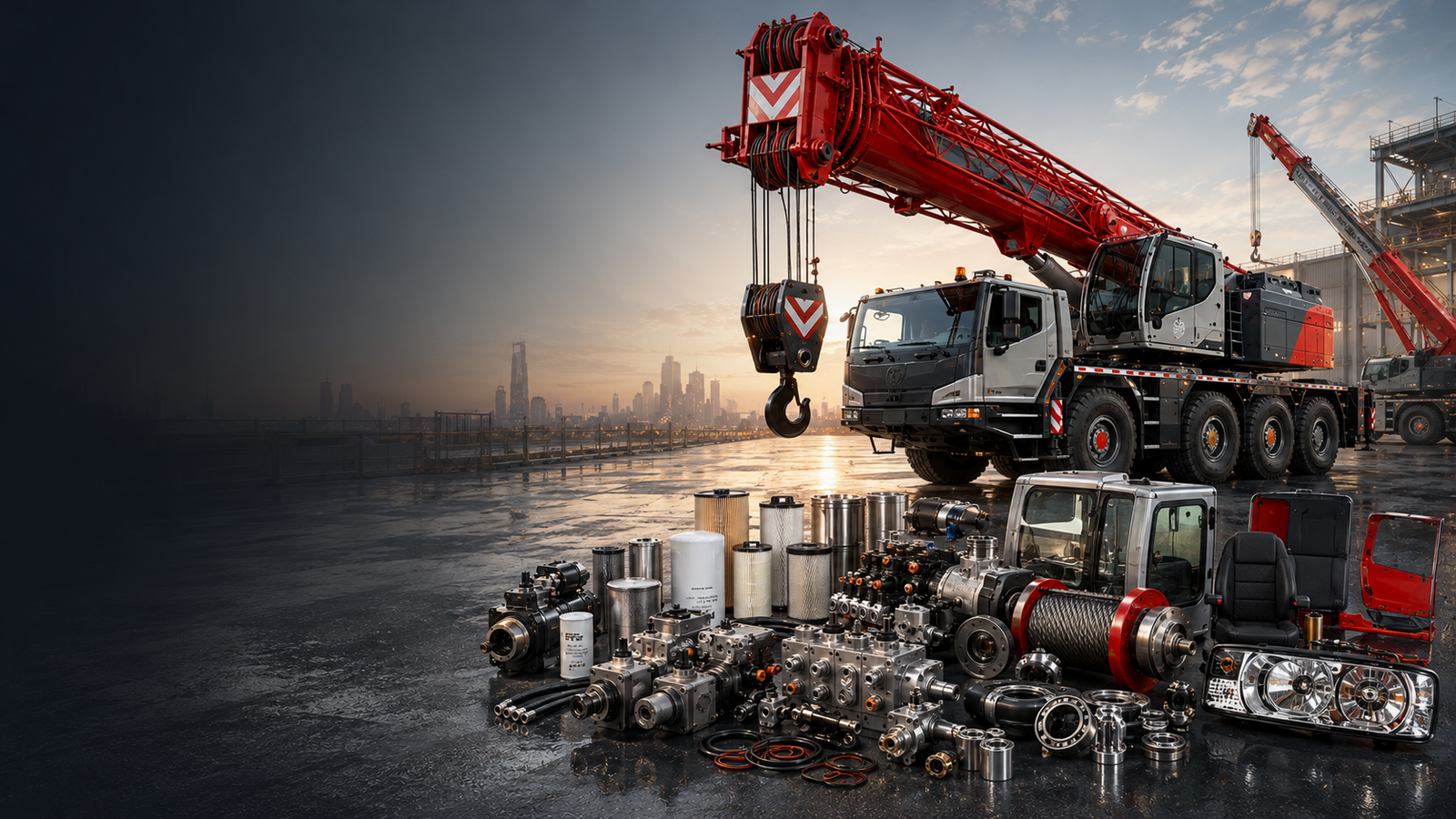 Crane Spare Parts for Safe Lifting Operations