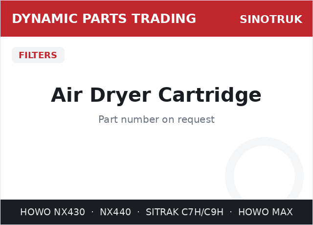Air Dryer Cartridge