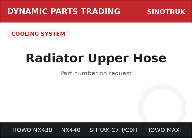 Radiator Upper Hose