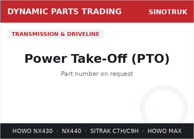 Power Take-Off (PTO)