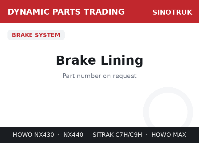 Brake Lining