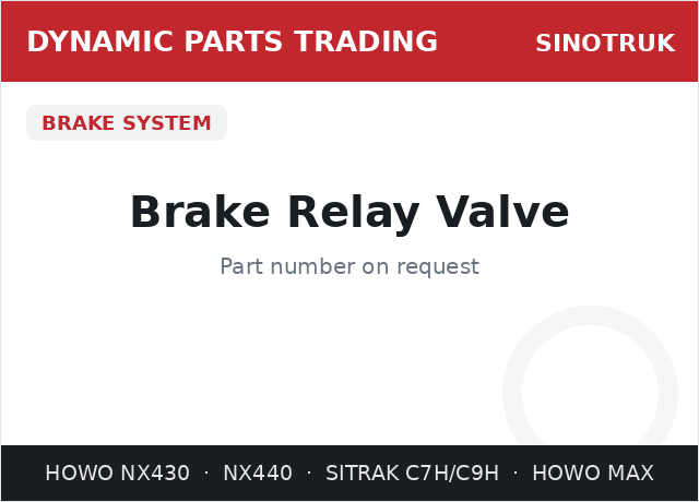 Brake Relay Valve