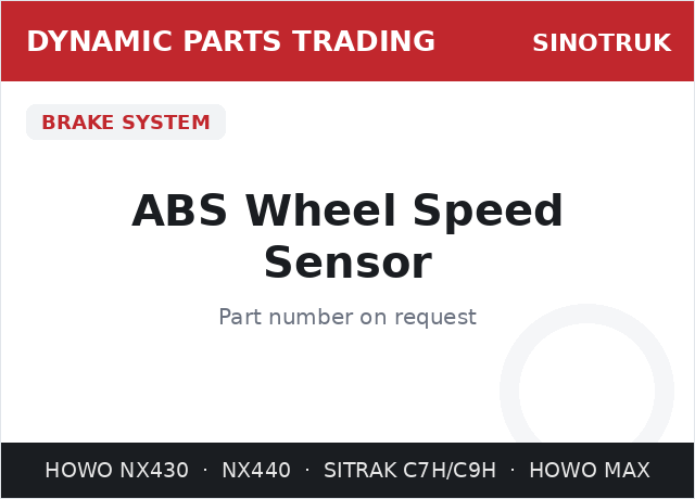 ABS Wheel Speed Sensor