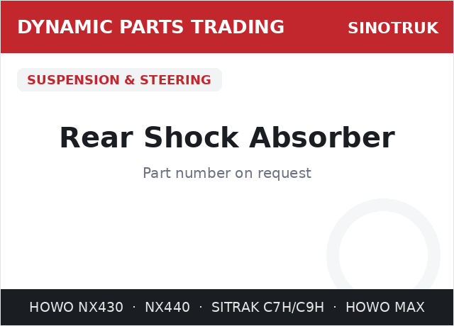 Rear Shock Absorber