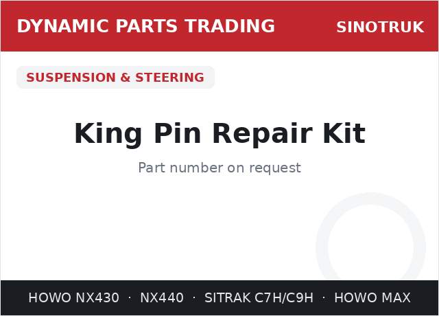 King Pin Repair Kit