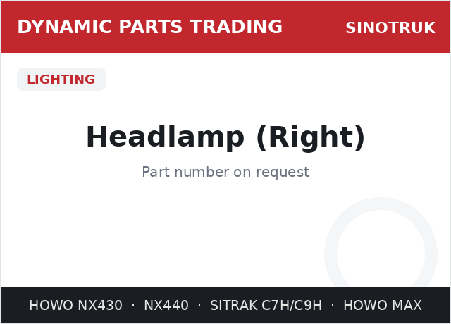 Headlamp (Right)
