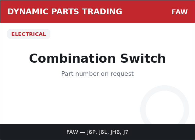 Combination Switch — FAW