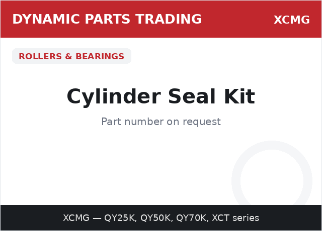 Cylinder Seal Kit — XCMG
